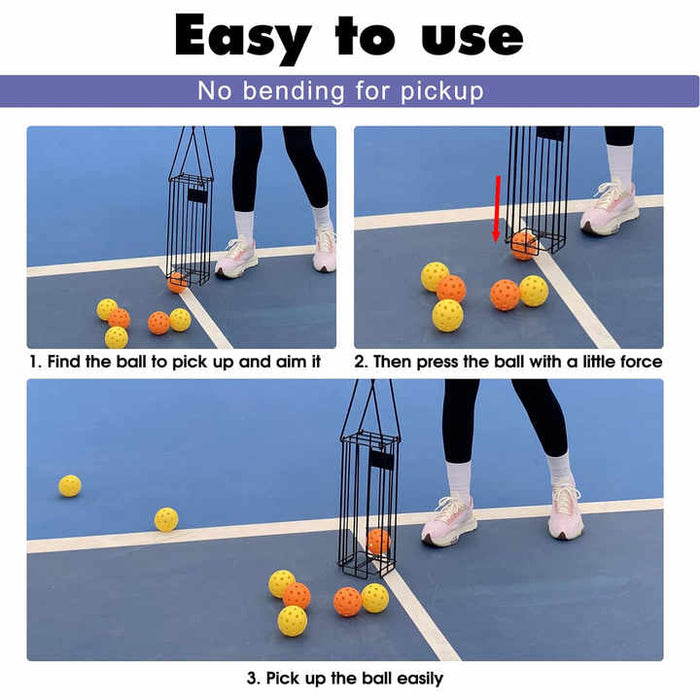 Pickleball Hopper, Easy Ball Pickup