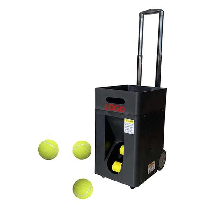 Practice Tennis Ball Machine For Playing And Training, Includes Remote Control