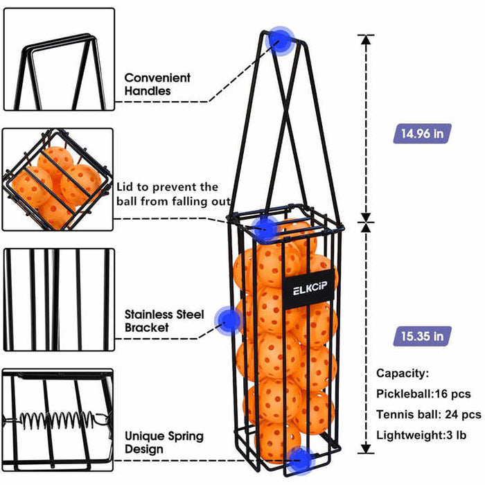 Pickleball Hopper, Easy Ball Pickup